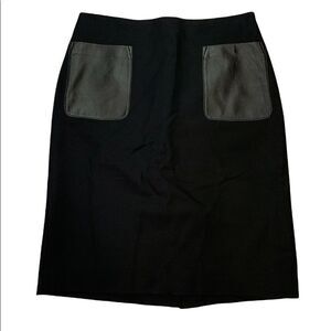 Club Monaco Skirt with Lamb Leather Pockets
